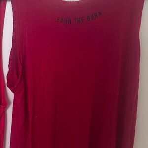 Hotworx  Bold Red Muscle Tee